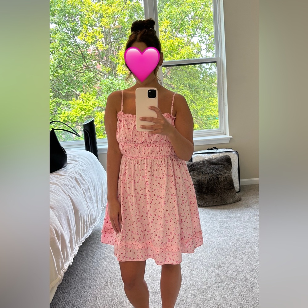 Pink Cherry Free People Dress